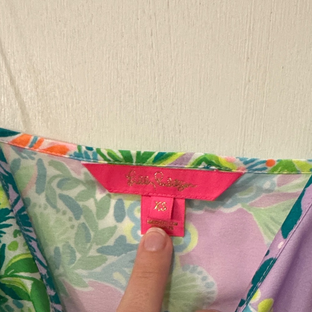 Lilly Pulitzer Bellalyn Satin Midi/Maxi Slip Dress in Sunshine Vibes Engineered - Picture 11 of 14